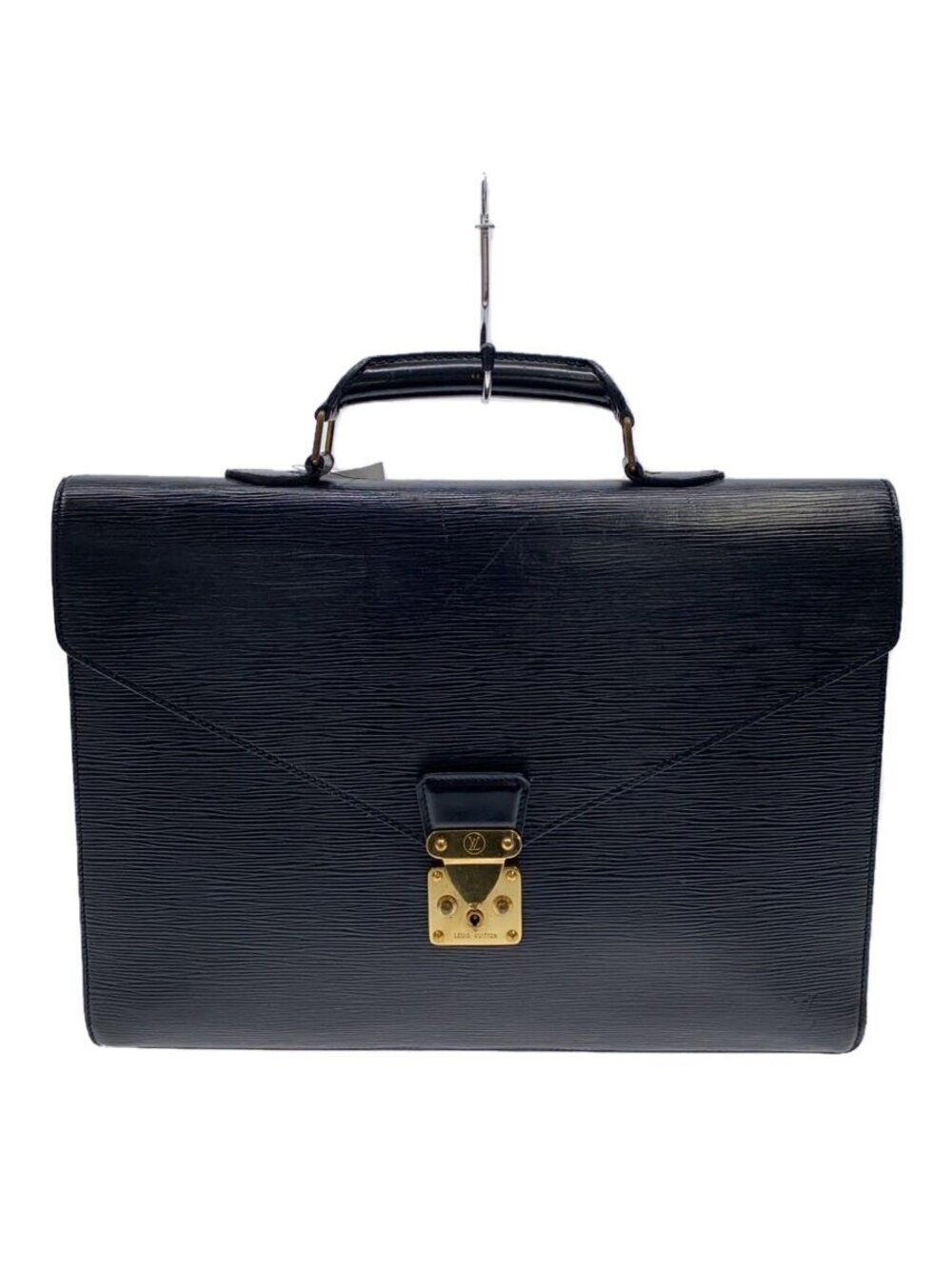 Louis Vuitton Serviette Conseiller Epi Black Leather BlackBag